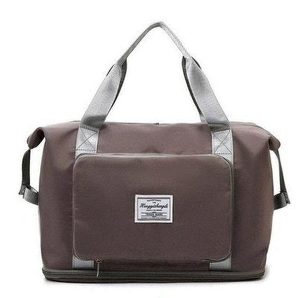 Foldable Shoulder Bag Backpacks Canvas Large Foldable Travel Crossbody Bag – Dondepiso