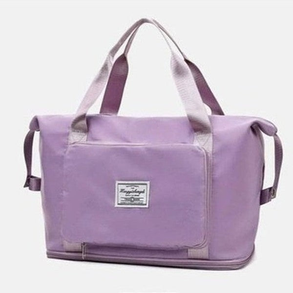 Foldable Shoulder Bag Backpacks Canvas Large Foldable Travel Crossbody Bag – Dondepiso