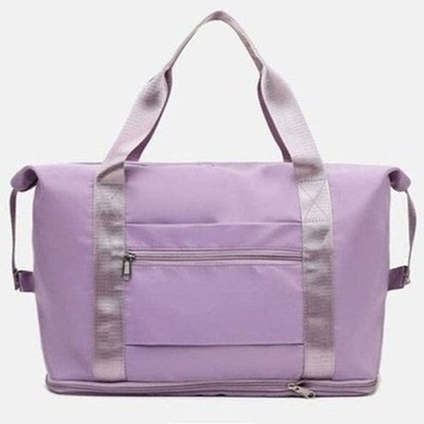 Foldable Shoulder Bag Backpacks Canvas Large Foldable Travel Crossbody Bag – Dondepiso