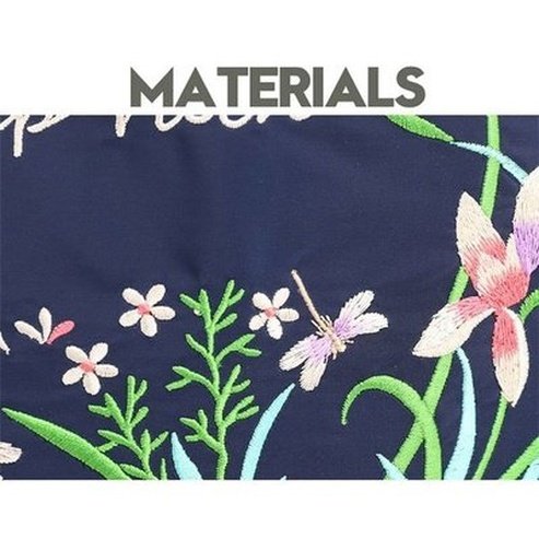 Embroidered Drawstring Backpack Backpacks Embroidered Drawstring Foldable Backpack