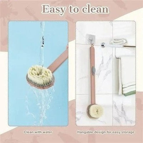 Exfoliating Bath Brush Bath Brushes Long Handled Exfoliating Bath Brush – Dondepiso