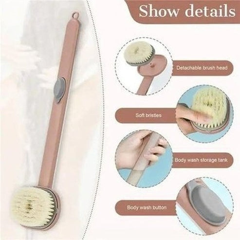 Exfoliating Bath Brush Bath Brushes Long Handled Exfoliating Bath Brush – Dondepiso