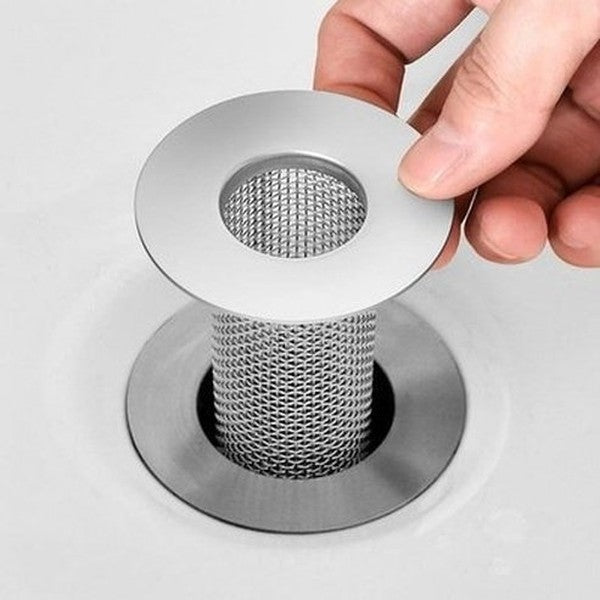 Steel Drain Filter Bathroom Accessories Stainless-Steel Displacement Debris Drain Filter – Dondepiso
