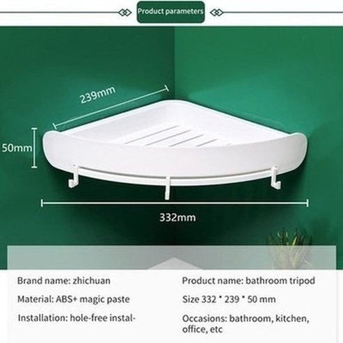 Bathroom Corner Storage Rack Bathroom Accessory Mounts Bathroom Corner Storage Shower Rack - Dondepiso
