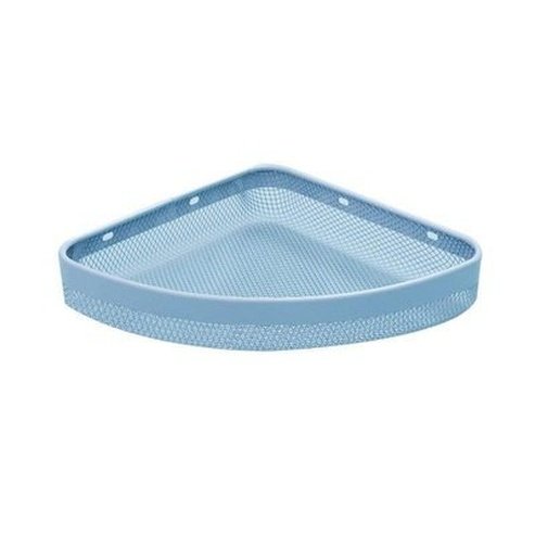 Bathroom Corner Rack Bathroom Accessory Mounts Blue / China Punch-Free Bath Shampoo Corner Rack – Dondepiso
