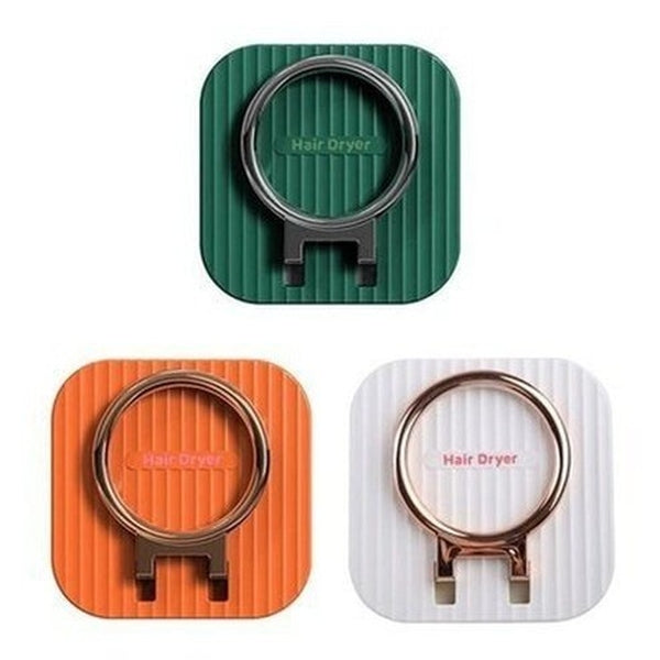 Hair Dryer Storage Holder Bathroom Accessory Mounts Wall-Mounted Hanging Hair Dryer Storage Holder · Dondepiso