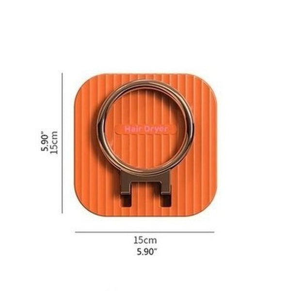 Hair Dryer Storage Holder Bathroom Accessory Mounts Wall-Mounted Hanging Hair Dryer Storage Holder · Dondepiso