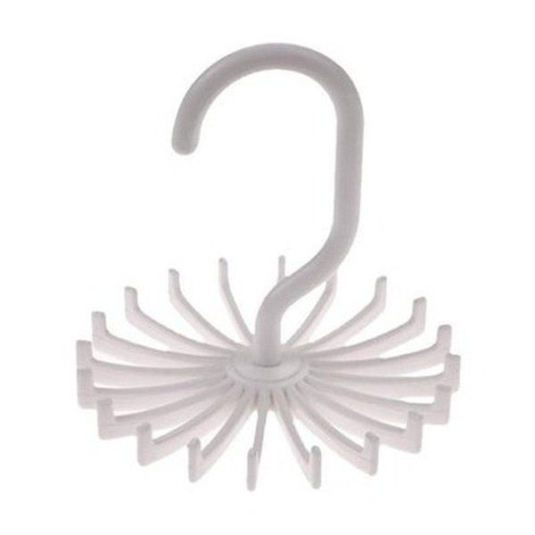 Belt Storage Rack Holder Hangers white Round Swivel Hook for Hanging Belts – Dondepiso