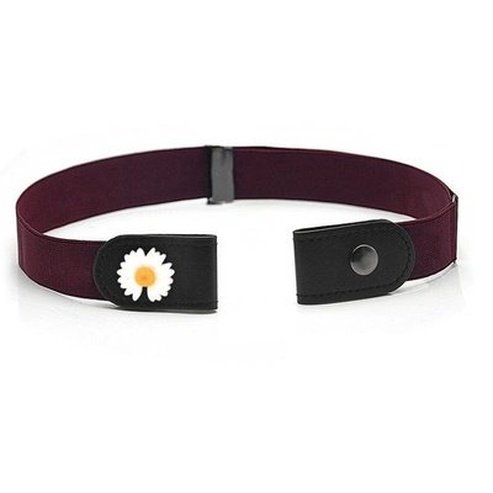 Elastic Flower Belt Belts 85x3cm / 10 Elastic Flower Belt Without Buckle Women Jeans – Dondepiso