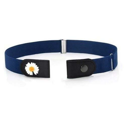 Elastic Flower Belt Belts 85x3cm / 12 Elastic Flower Belt Without Buckle Women Jeans – Dondepiso