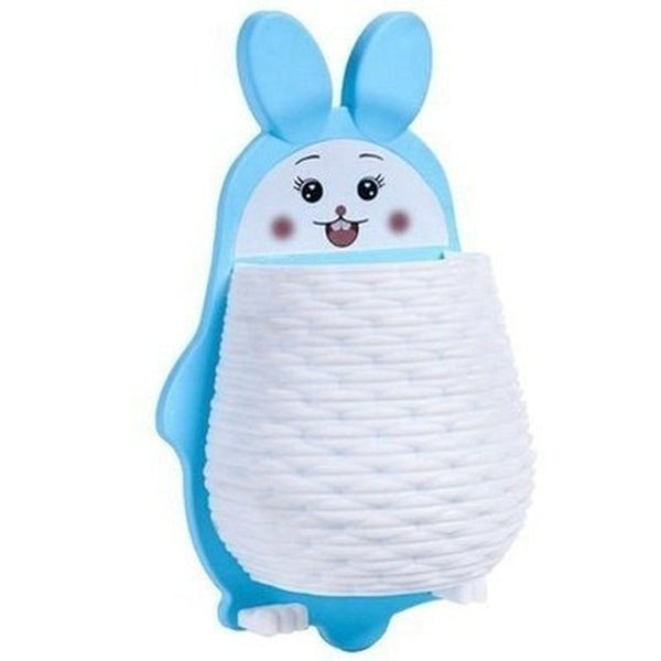 Bunny Wall Sundries Organizer Bunny Wall Organizer, Cute Bunny Shape Makeup Tool Organizer Box Wall Mounted Easy Install. Type: Storage Hooks & Racks