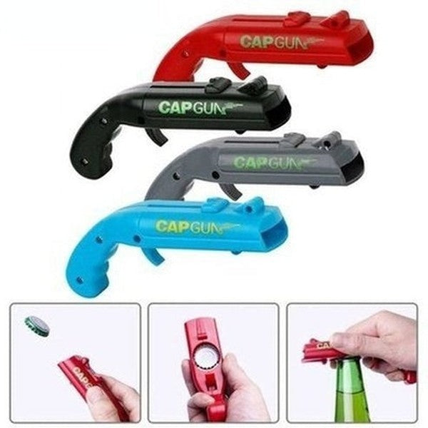 Gun Beer Bottle Opener Bottle Openers Gray Portable Gun Beer Bottle Opener · Dondepiso