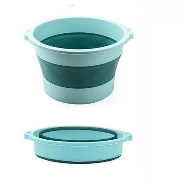 Foldable Footbath Basin Buckets 10L Foldable Footbath Basin Portable Bathtub – Dondepiso