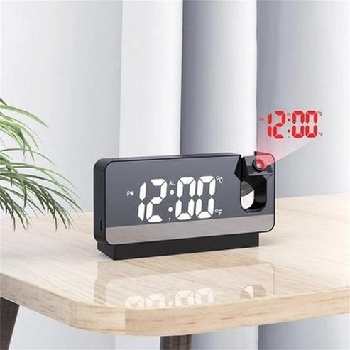 Digital Projector Clock Clocks LED Digital Projector Desk Clock - Dondepiso