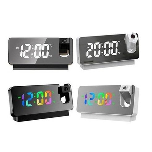 Digital Projector Clock Clocks LED Digital Projector Desk Clock - Dondepiso