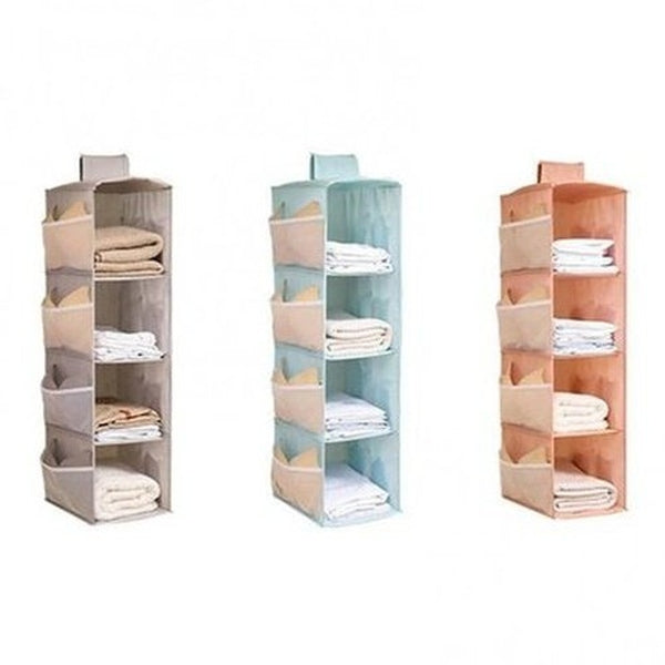 Closet Hanging Shelves Closet Organizers & Garment Racks Hanging Shelves Closet Organizer Cloth Coat Rack · Dondepiso