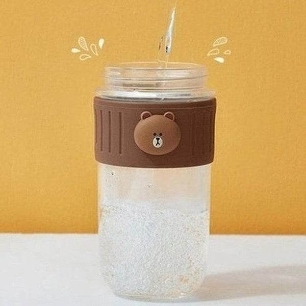 LINE FRIENDS Coffee Cup Coffee & Tea Cups LINE FRIENDS Cartoon Brown Sally Coffee Cup - Dondepiso