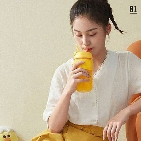 LINE FRIENDS Coffee Cup Coffee & Tea Cups LINE FRIENDS Cartoon Brown Sally Coffee Cup - Dondepiso