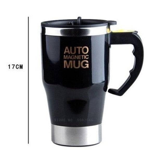 Coffee Mixing Cup Coffee & Tea Cups Black Magnetic Coffee Milk Mixing Mug Cup – Dondepiso