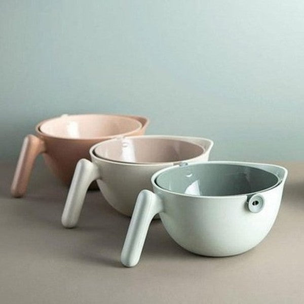 Double Layer Rotating Drainer Colanders & Strainers Double Layer Rotating Drainer Wash Basket – Dondepiso