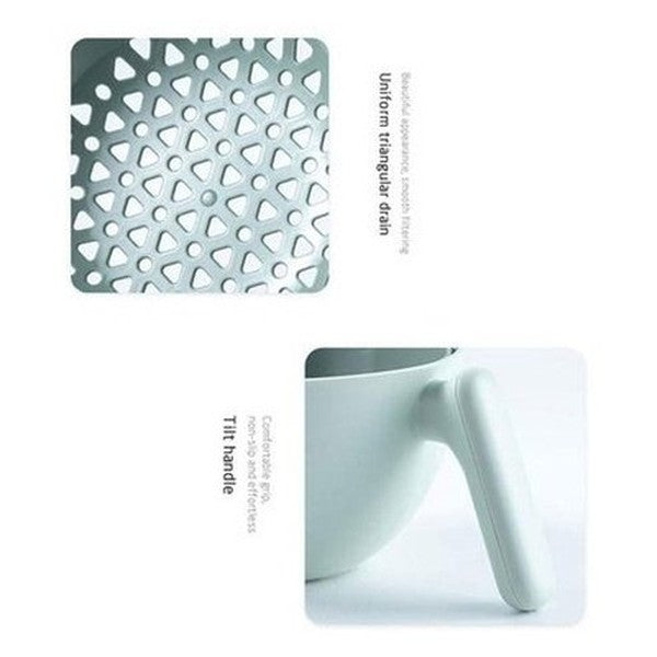 Double Layer Rotating Drainer Colanders & Strainers Double Layer Rotating Drainer Wash Basket – Dondepiso