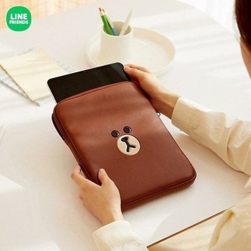 LINE FRIENDS computer bag Computer Covers & Skins LINE FRIENDS Kawaii Computer Tablet Bags – Dondepiso