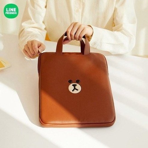 LINE FRIENDS computer bag Computer Covers & Skins LINE FRIENDS Kawaii Computer Tablet Bags – Dondepiso