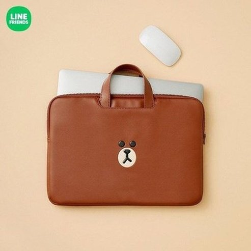 LINE FRIENDS computer bag Computer Covers & Skins LINE FRIENDS Kawaii Computer Tablet Bags – Dondepiso