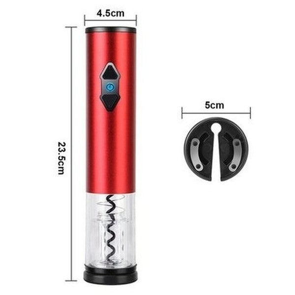 Safety Electric Corkscrew Corkscrews Durable safe electric corkscrew with foil cutter – Dondepiso