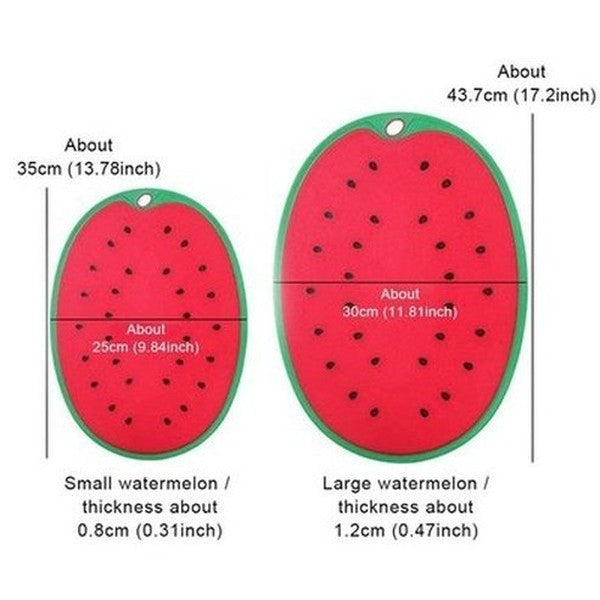 Watermelon Cutting Board Cutting Boards Red Watermelon Slice Shape Chopping Board · Dondepiso