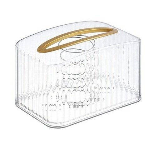 Desktop Pull-out Tissue Box Facial Tissue Holders White Decorative Removable Desktop Pull-out Tissue Box · Dondepiso