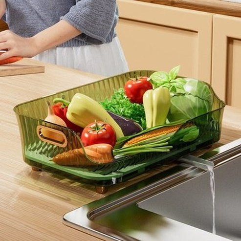 Countertop Clear Dish Drying Rack