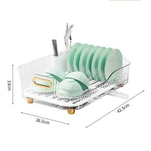 Countertop Clear Dish Drying Rack