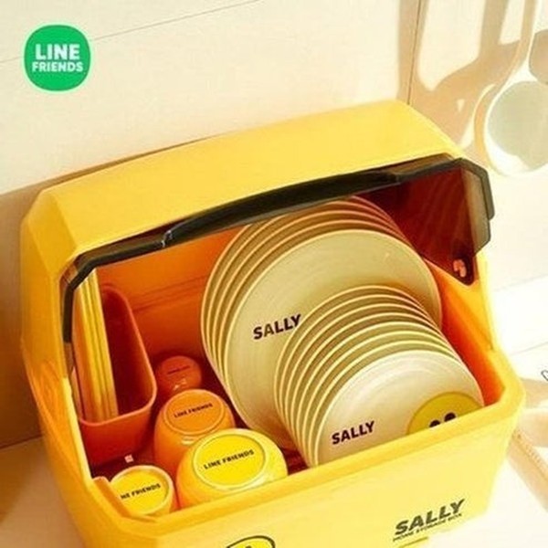 LINE FRIENDS Dish Rack Dish Racks & Drain Boards