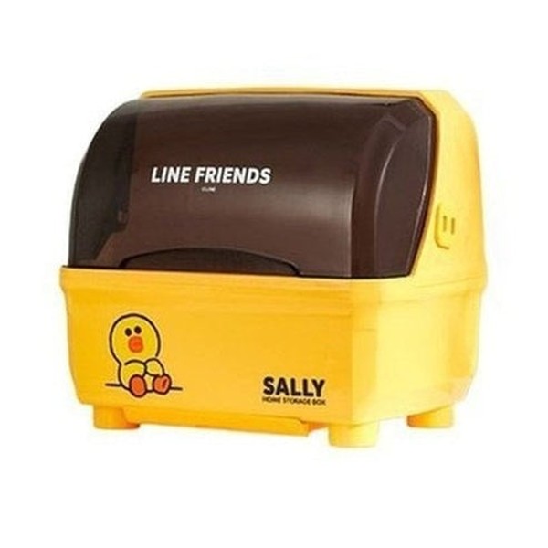 LINE FRIENDS Dish Rack Dish Racks & Drain Boards Sally LINE FRIENDS Anime Brown Sally Kawaii Dish Storage Rack - Dondepiso