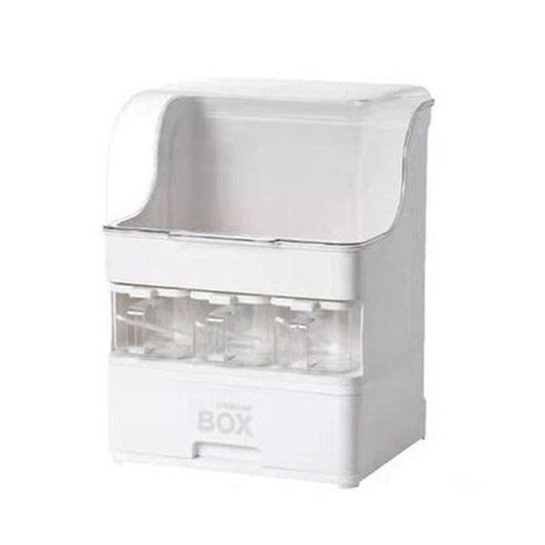 Multifunctional Dish Rack Spice Box Organizer