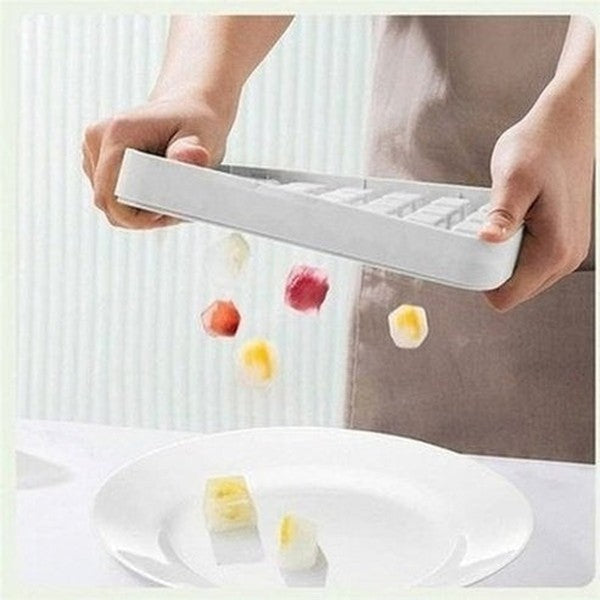 Ice Cube Mold Box Ice Cube Trays Multi-Grid Ice Cube Box Reusable Mold · Dondepiso