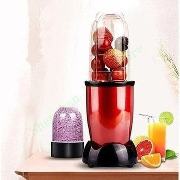 Electric Fruit Juicer Juicers Red 2 Cups 2 Blades Electric Fruit Juicer · Dondepiso