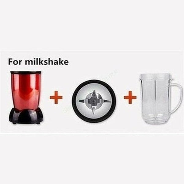 Electric Fruit Juicer Juicers Red 2 Cups 2 Blades Electric Fruit Juicer · Dondepiso