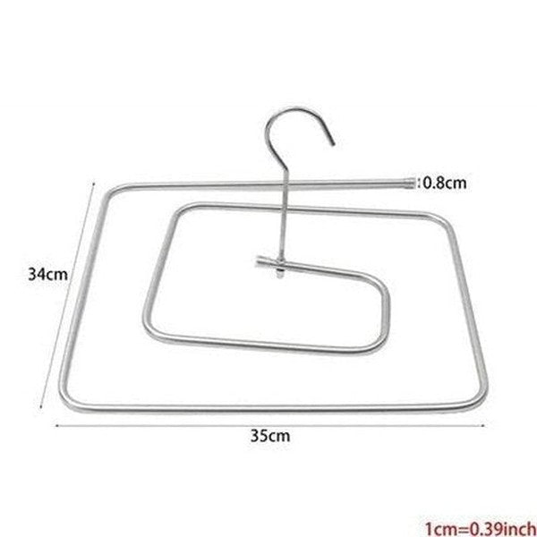 Drying Rack Spiral Drying Racks & Hangers Space Saving Steel Rotating Spiral Clothesline – Dondepiso