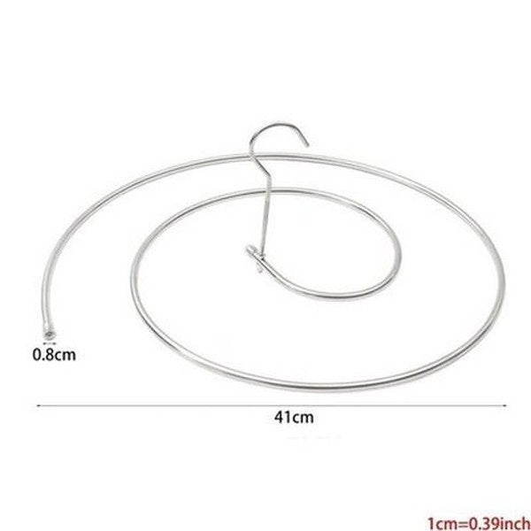 Drying Rack Spiral Drying Racks & Hangers Space Saving Steel Rotating Spiral Clothesline – Dondepiso