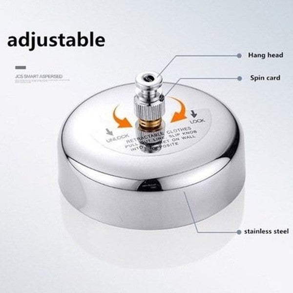 Stainless Steel Retractable Clothes Dryer