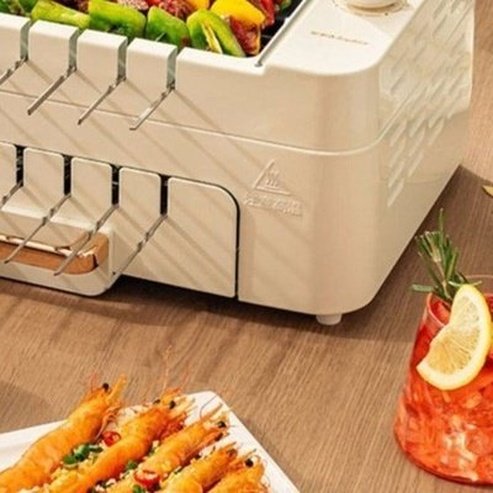 Automatic Rotating Electric Grill Indoor