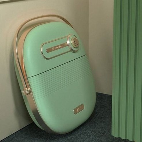 Foot Massage Machine Electric Massagers Green Retro Green Electric Foot Massage Machine · Dondepiso