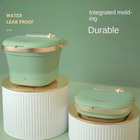 Foot Massage Machine Electric Massagers Green Retro Green Electric Foot Massage Machine · Dondepiso