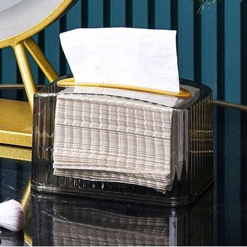 Desktop Pull-out Tissue Box Facial Tissue Holders Decorative Removable Desktop Pull-out Tissue Box · Dondepiso