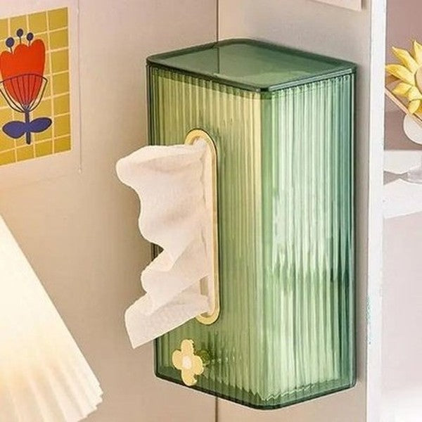 Tissue Box Holder Facial Tissue Holders Facial Tissue Storage Holder with Cover – Dondepiso