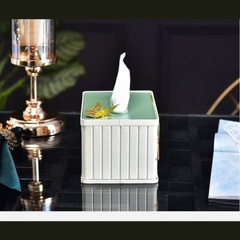Decor Tissue Box Facial Tissue Holders Home Decorative Desktop Tissue Box · Dondepiso