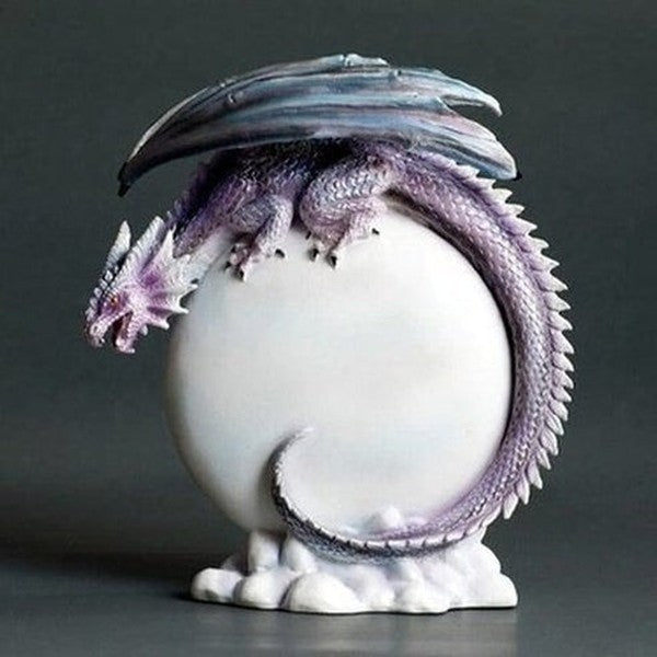 Magic Dragon Figurine Figurines Decorative Figure Of Mythological Dragon With Moon · Dondepiso