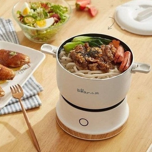 Collapsible Electric Multicooker Food Cookers & Steamers White